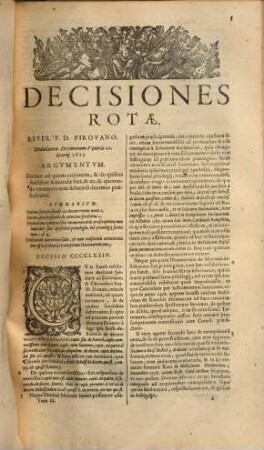 D. Prosperi Farinacii Ivrisconsvlti Sacrae Romanae Rotae Decisionvm : ab ipso selectarum nec unquam alias impresarum tomi quatuor, 2
