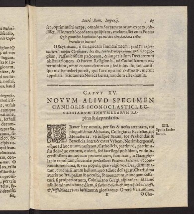 67-76, Caput XV - Caput XVI