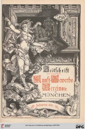 Zeitschrift des Bayerischen Kunstgewerbe-Vereins zu München: Monatshefte für d. gesammte dekorative Kunst