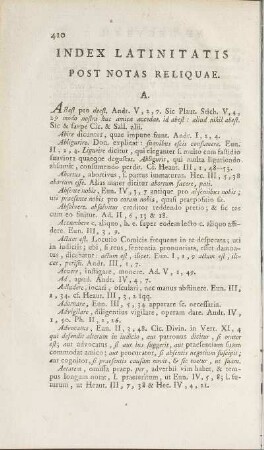 Index Latinitatis