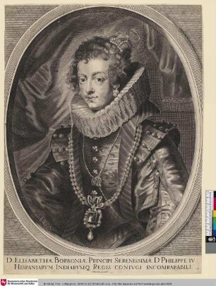 Elisabethae Borboniae Principi [Elisabeth von Bourbon]