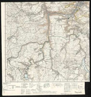 Meßtischblatt [5047] : Tharandt, 1936 : Tharandt. - Umdr.-Ausg., aufgen. 1909, hrsg. 1912, bericht. 1926, einz. Nachtr. 1934. - 1:25000. - Leipzig, 1936. - 1 Kt.