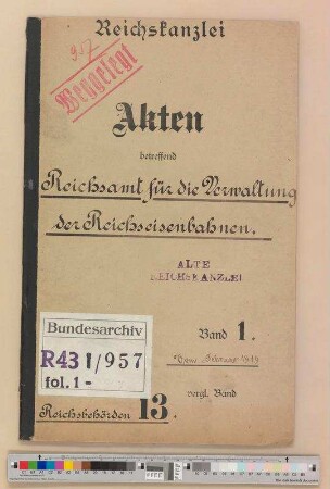 Reichsamt für die Verwaltung der Reichseisenbahnen