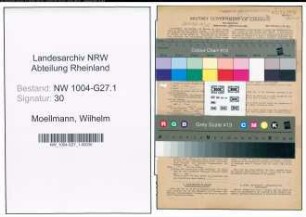 Entnazifizierung Wilhelm Moellmann , geb. 27.09.1912 (Kaufm.Angestellter)