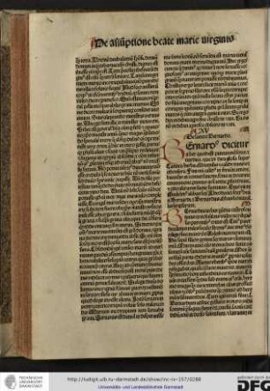 Bernardus in Burgundia Castrofontanis ex nobilibus valde ac religiosis parentibus ortus est, cuius pater Decelinus miles seculo strenuus...