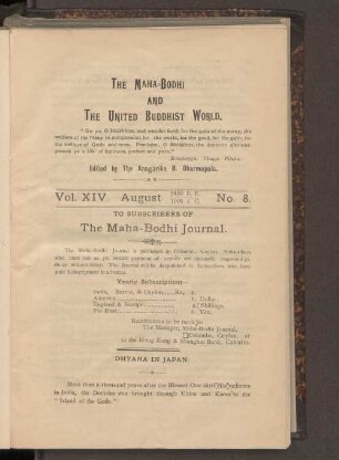 Vol. XIV. No. 8.