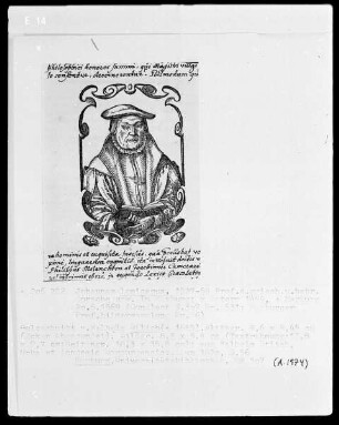 Johannes Lonicerus, Professor der griechischen und hebräischen Sprache