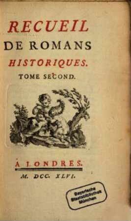 Recueil De Romans Historiques, 2