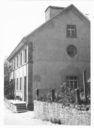 Altdorf, Ettenheim, OG; Ehemalige Synagoge, Rückansicht