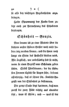 Schönheit - Grazie.