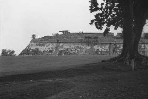 Fort Marlborough : Außenansicht der Festungsanlage des Fort Marlborough