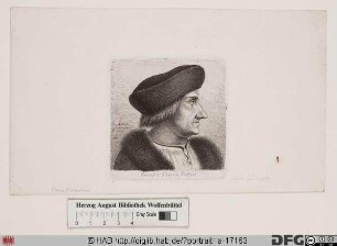 Bildnis Francesco (di Marco di Giacomo) Raibolini, gen. Francia