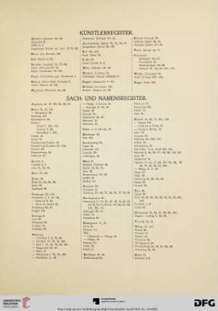 Sach- und Namensregister