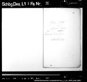 Sendung von Rüstungen durch Gräfin Anna an Graf Adolf zu Holstein-Schaumburg