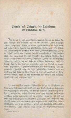 1-20 Energie und Entropie, die Triebfedern der unbelebten Welt