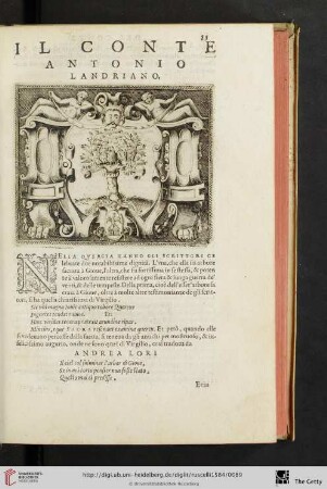 Il Conte Antonio Landriano