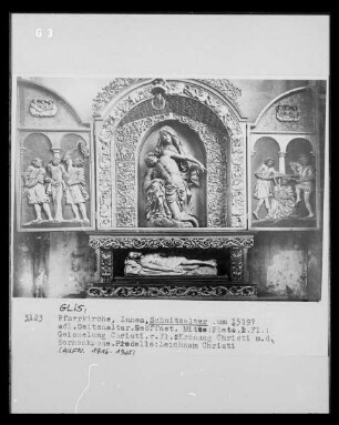 Altar mit Passion Christi