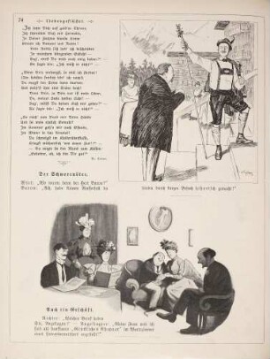 "Der Schwerenöter" "Auch ein Geschäft"