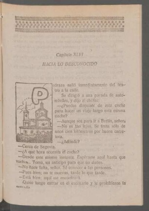 Capítulo XLVI - Hacia lo desconocido