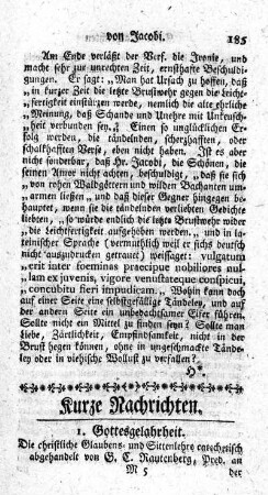 Die christliche Glaubens- und Sittenlehre