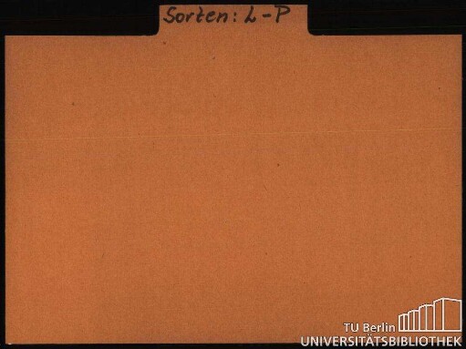 FLIEDER: Sorten L-P