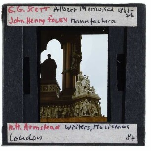 London, Kensington Gardens, Albert Memorial,London, Weeks, Handwerkergruppe am Albert Memorial,London, Armstead, Parnassus-Fries am Albert Memorial