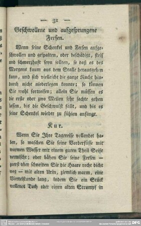 Geschwollene und aufgesprungene Fersen