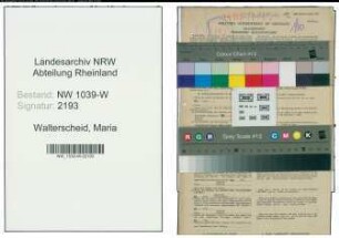 Entnazifizierung Maria Walterscheid , geb. 29.04.1889 (Lehrerin)
