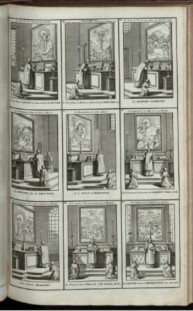 Planche. X. : Les Ceremonies Des Petites Messes Representées En Trente Cincq Figures ... [Fortsetzung]