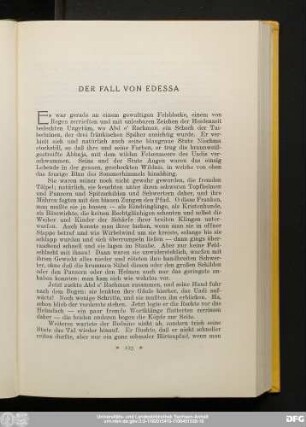 Der Fall Von Edessa