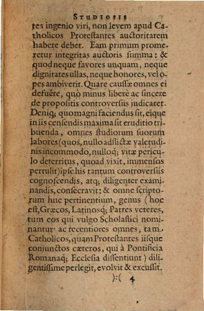 De Articulis religionis inter catholicos et protestantes Consultatio