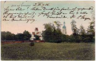 Blick auf Schönefeld