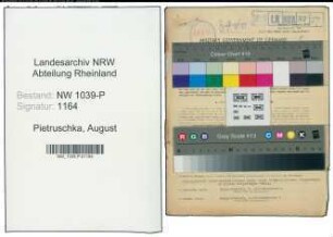 Entnazifizierung August Pietruschka , geb. 25.08.1888 (Angestellter)