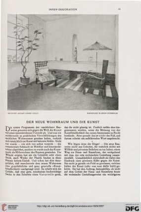 40: Der neue Wohnraum und die Kunst