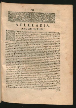 Aulularia.