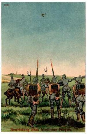 Nr. 8533: Beschießung eines feindlichen Fliegers.