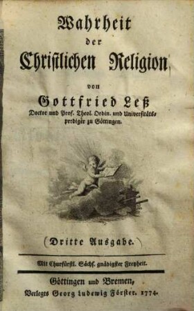 Wahrheit der Christlichen Religion