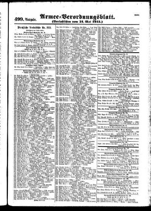 499.Ausgabe. Freitag, 21. Mai 1915