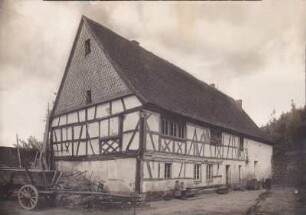 bei Hochspeyer. Fachwerk. Bauernhaus 17. Jahrhundert