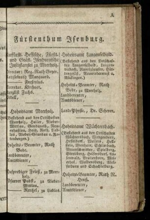 Fuerstenthum Isenburg