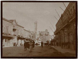 Jaffastr. mit Kastell [Jerusalem]