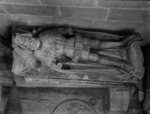Grabmal des Königs Ottokar II. Přemysl — Liegefigur des verstorbenen Königs