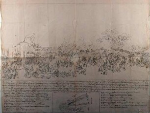 Legende des Gemäldes Schlacht bei Podobna am 12. August 1812 von Friedrich Leopold Schaubauer