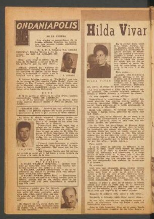 Hilda Vivar estudió canto un mes... y quedó afónica