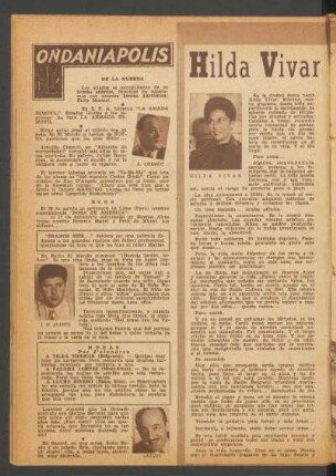 Hilda Vivar estudió canto un mes... y quedó afónica