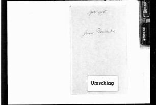 Große Präbende (1904-1915)
