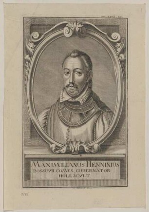 Bildnis des Maximilianus Henninius Bossuvi
