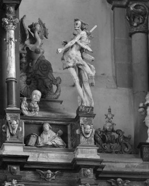 Grabmal des Fürstbischofs Dietrich von Fürstenberg: Der Tod