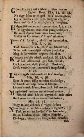 Keresztény ABC az az szent irás szavairól öszve szedegetett fontos mondások és buzgó fohászkodások