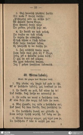 40. Wérna luboscž